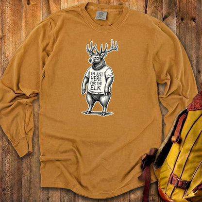I'm Just Here for the Elk Premium Long Sleeve
