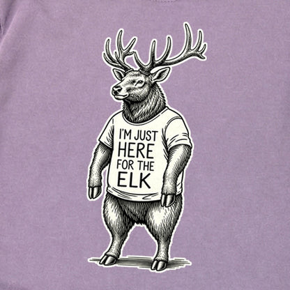 I'm Just Here for the Elk Premium Long Sleeve