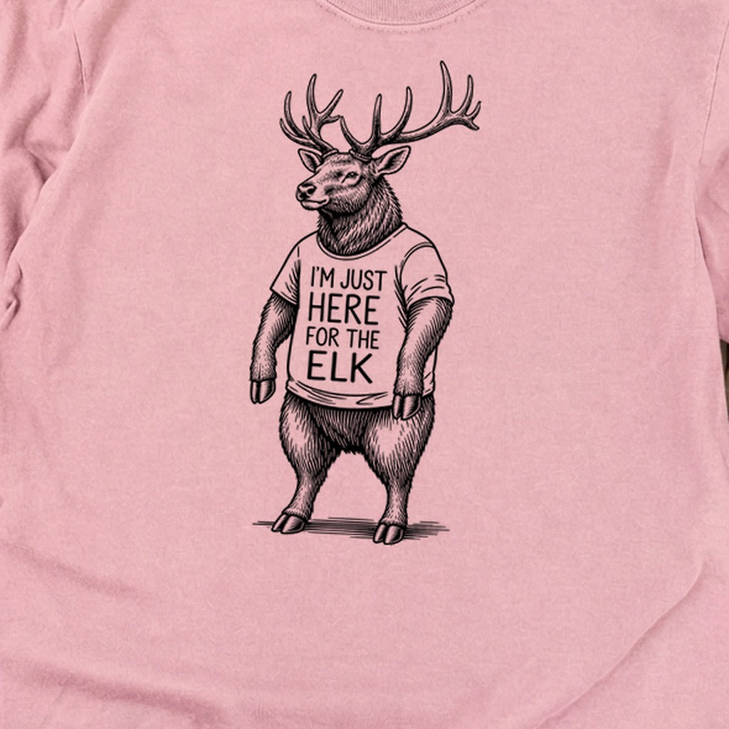 I'm Just Here for the Elk Premium Long Sleeve