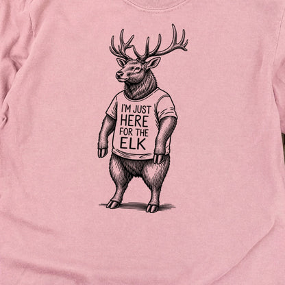 I'm Just Here for the Elk Premium Long Sleeve