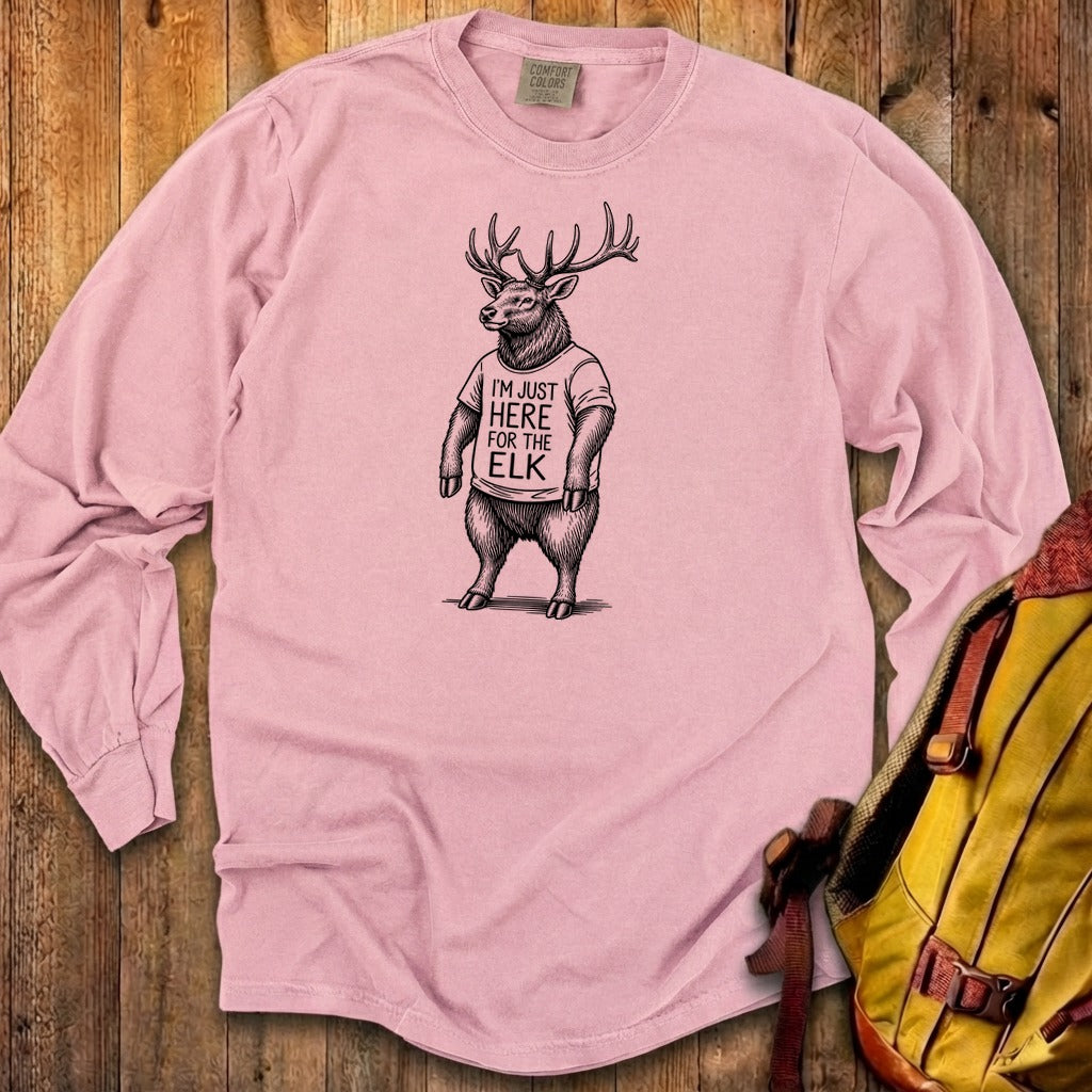 I'm Just Here for the Elk Premium Long Sleeve