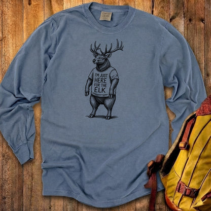 I'm Just Here for the Elk Premium Long Sleeve