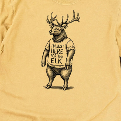 I'm Just Here for the Elk Premium Long Sleeve