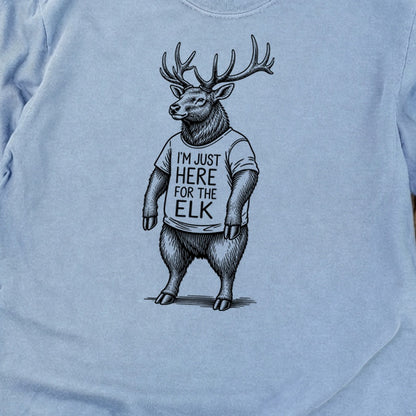 I'm Just Here for the Elk Premium Long Sleeve