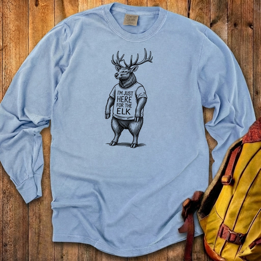 I'm Just Here for the Elk Premium Long Sleeve