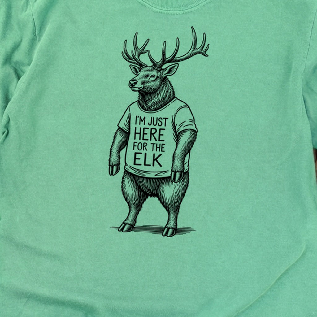 I'm Just Here for the Elk Premium Long Sleeve