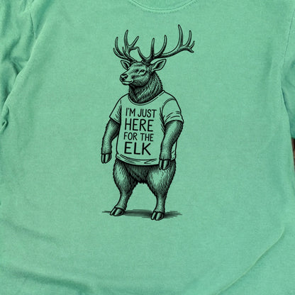 I'm Just Here for the Elk Premium Long Sleeve