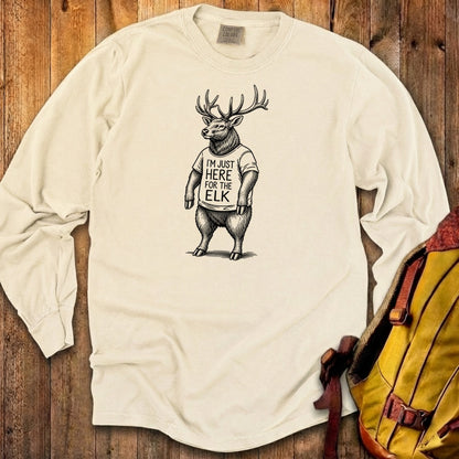 I'm Just Here for the Elk Premium Long Sleeve