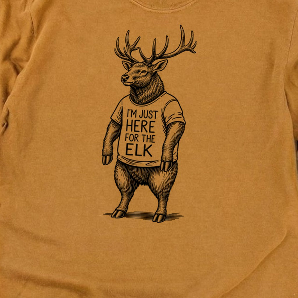 I'm Just Here for the Elk Premium Long Sleeve