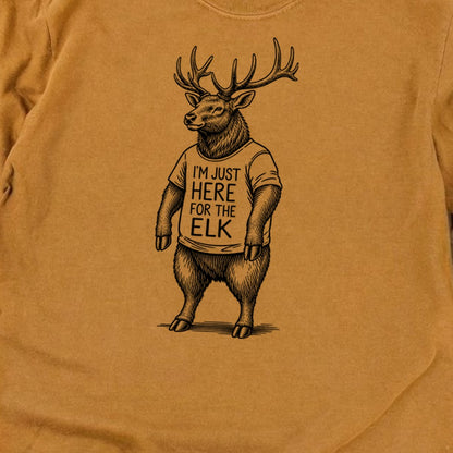 I'm Just Here for the Elk Premium Long Sleeve