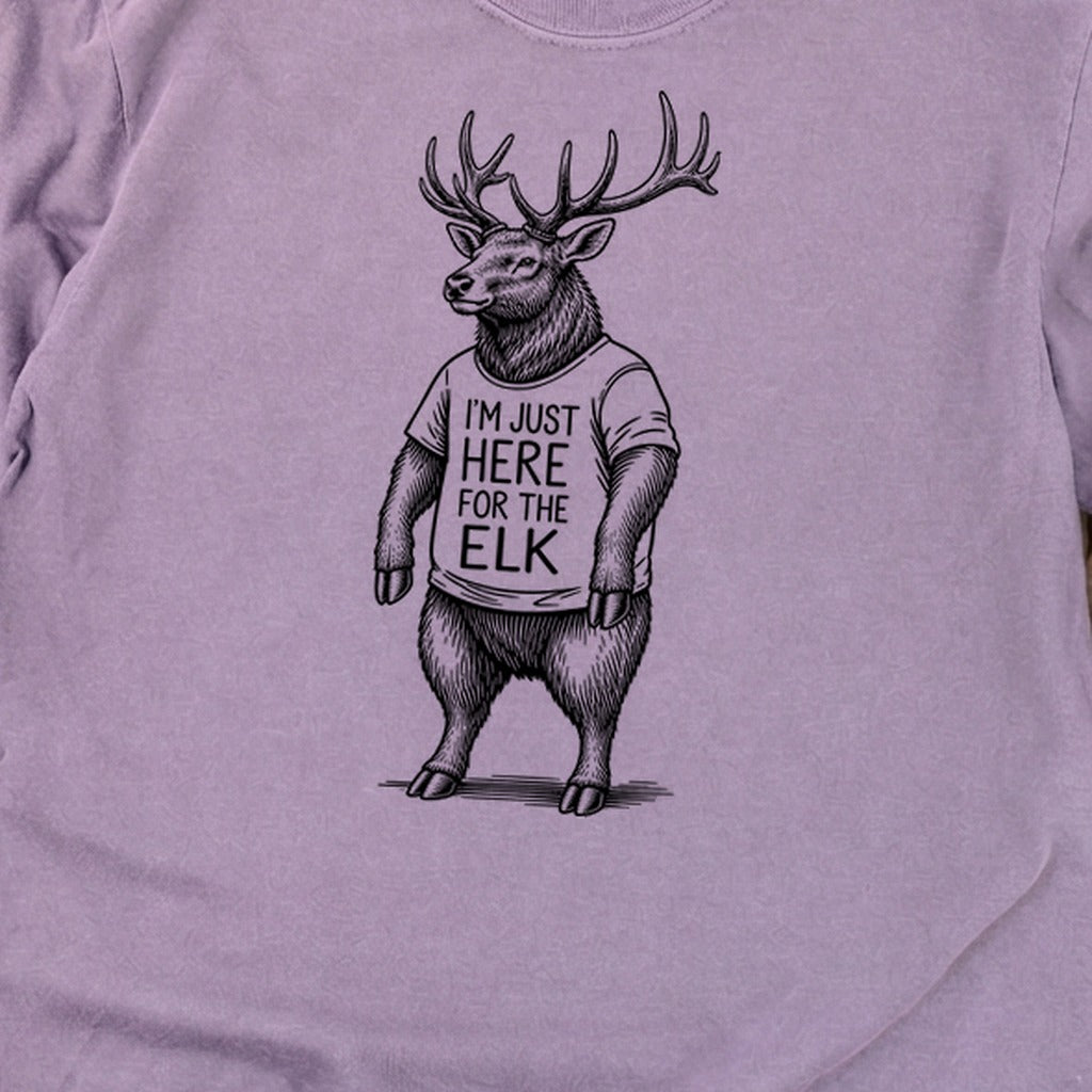 I'm Just Here for the Elk Premium Long Sleeve