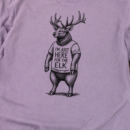 I'm Just Here for the Elk Premium Long Sleeve