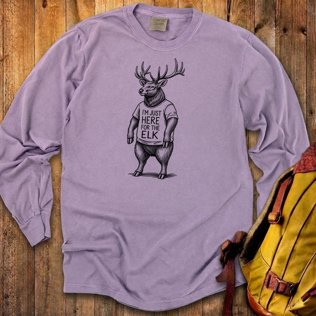 I'm Just Here for the Elk Premium Long Sleeve
