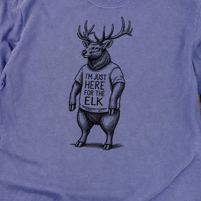 I'm Just Here for the Elk Premium Long Sleeve