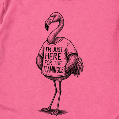 I'm Just Here for the Flamingos Premium Long Sleeve