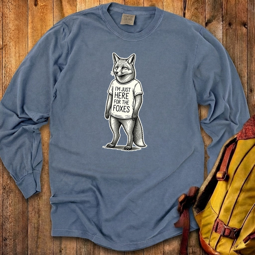 I'm Just Here for the Foxes Premium Long Sleeve