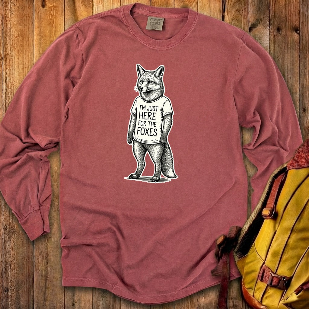 I'm Just Here for the Foxes Premium Long Sleeve