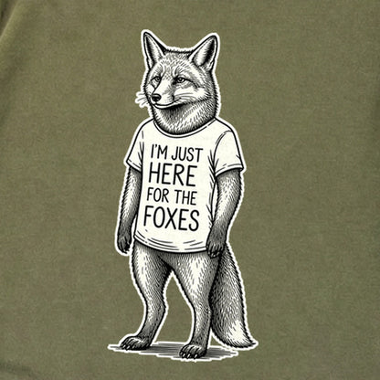 I'm Just Here for the Foxes Premium Long Sleeve
