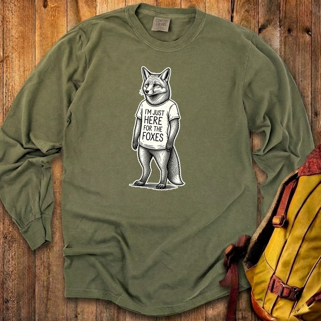 I'm Just Here for the Foxes Premium Long Sleeve