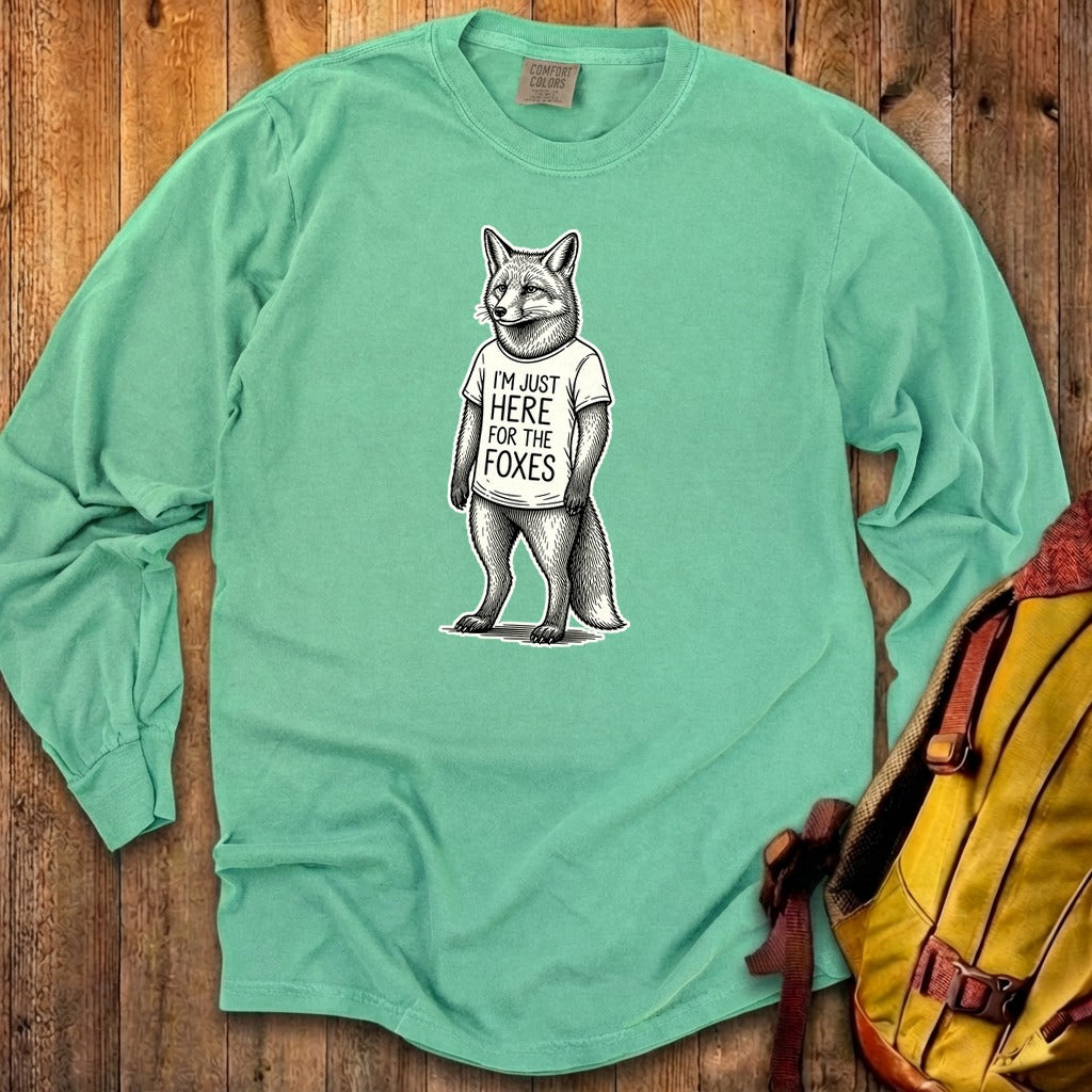 I'm Just Here for the Foxes Premium Long Sleeve