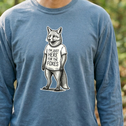 I'm Just Here for the Foxes Premium Long Sleeve