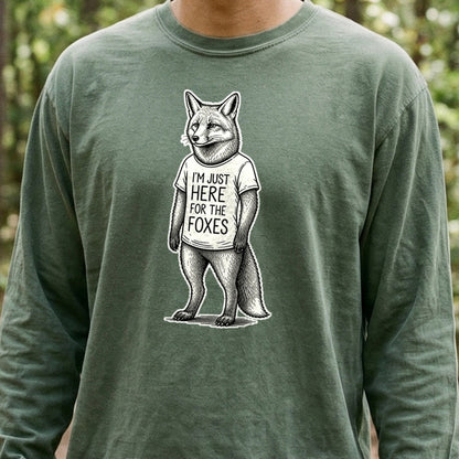 I'm Just Here for the Foxes Premium Long Sleeve