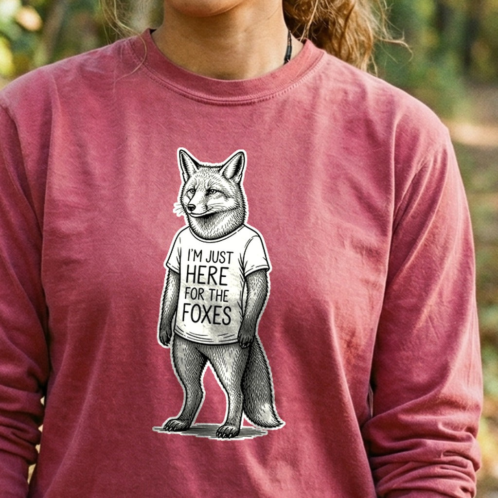 I'm Just Here for the Foxes Premium Long Sleeve