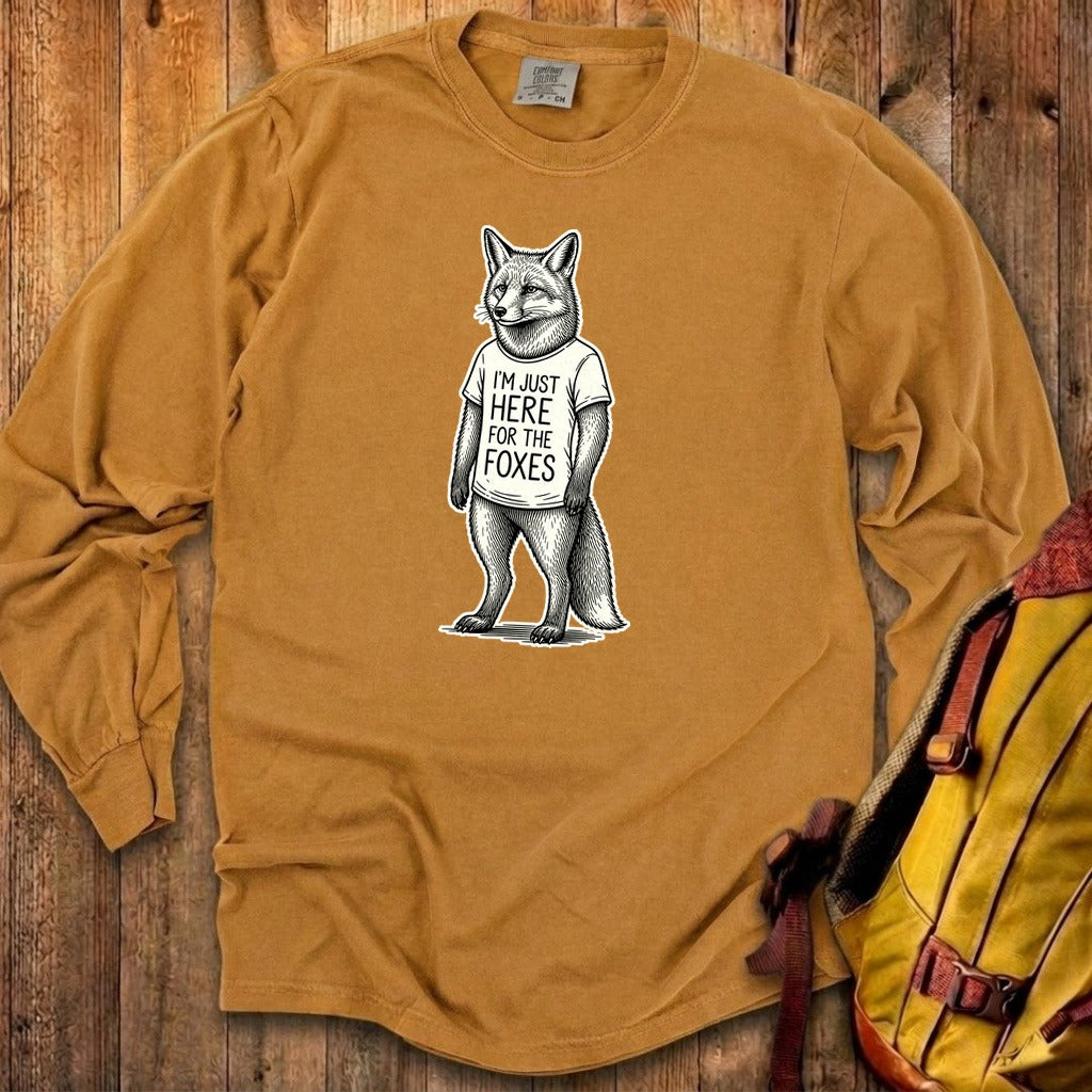 I'm Just Here for the Foxes Premium Long Sleeve