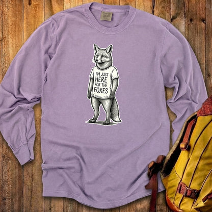 I'm Just Here for the Foxes Premium Long Sleeve