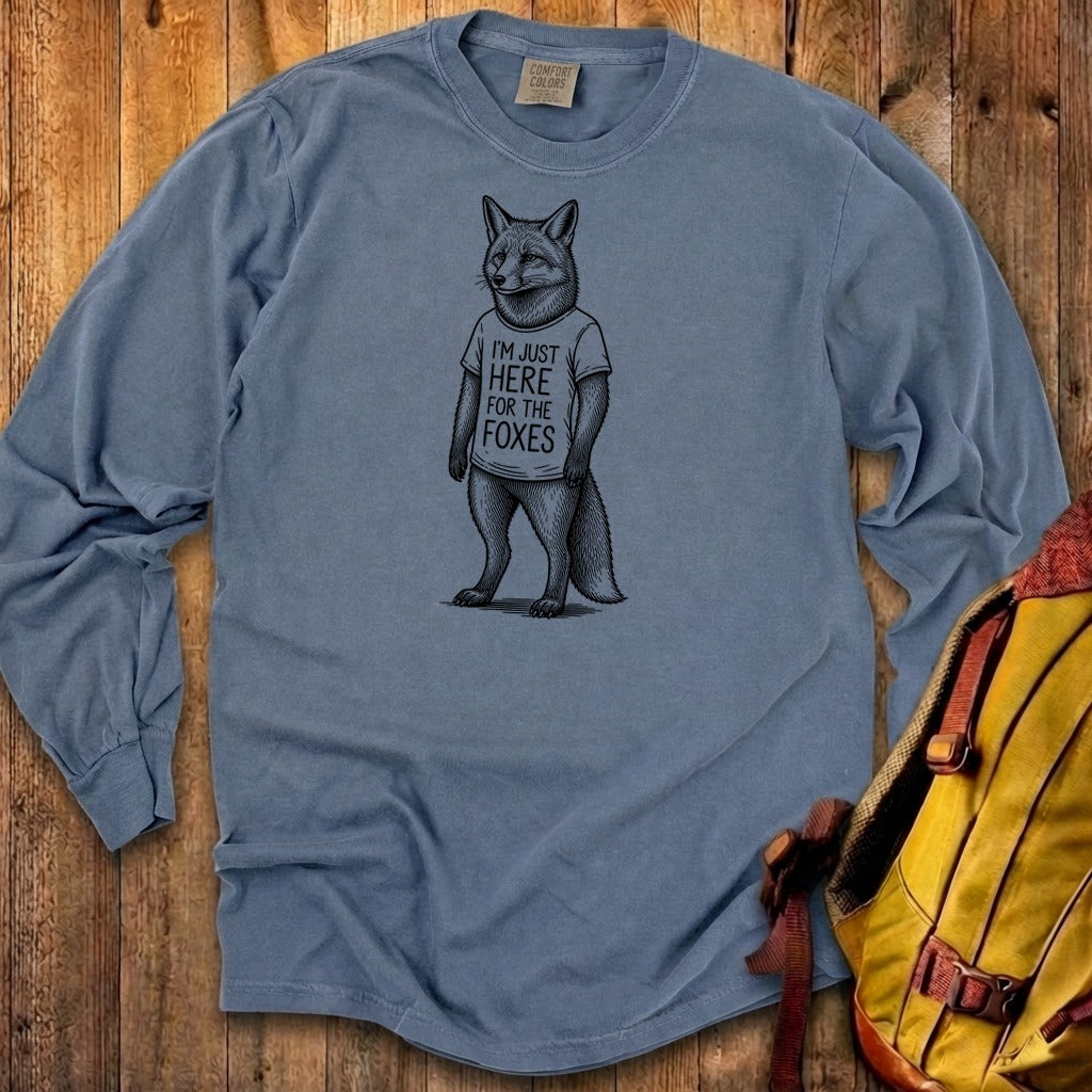 I'm Just Here for the Foxes Premium Long Sleeve