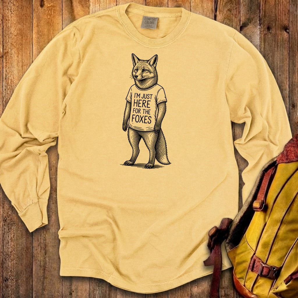 I'm Just Here for the Foxes Premium Long Sleeve