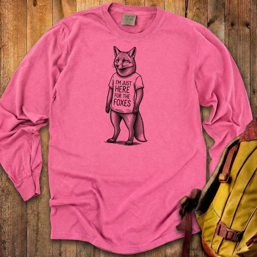 I'm Just Here for the Foxes Premium Long Sleeve