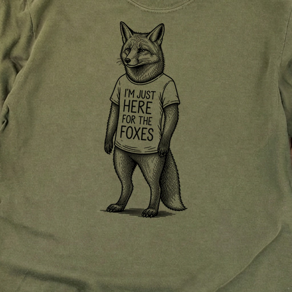 I'm Just Here for the Foxes Premium Long Sleeve
