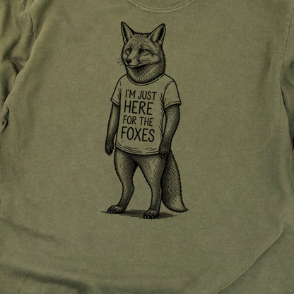 I'm Just Here for the Foxes Premium Long Sleeve