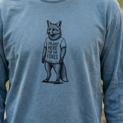I'm Just Here for the Foxes Premium Long Sleeve