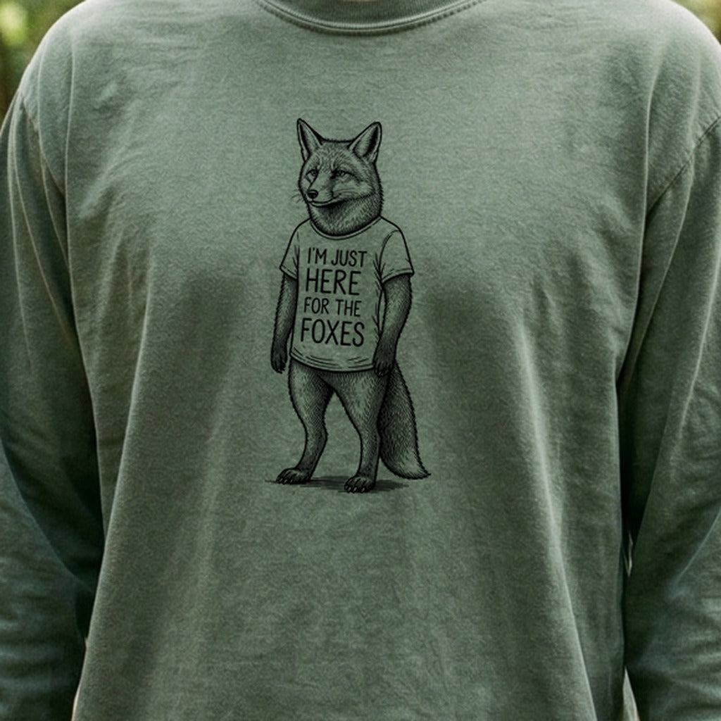 I'm Just Here for the Foxes Premium Long Sleeve
