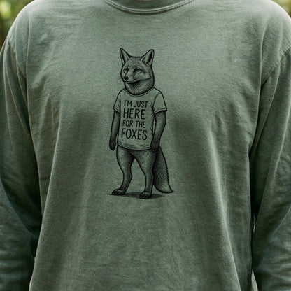 I'm Just Here for the Foxes Premium Long Sleeve