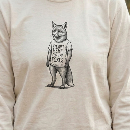 I'm Just Here for the Foxes Premium Long Sleeve