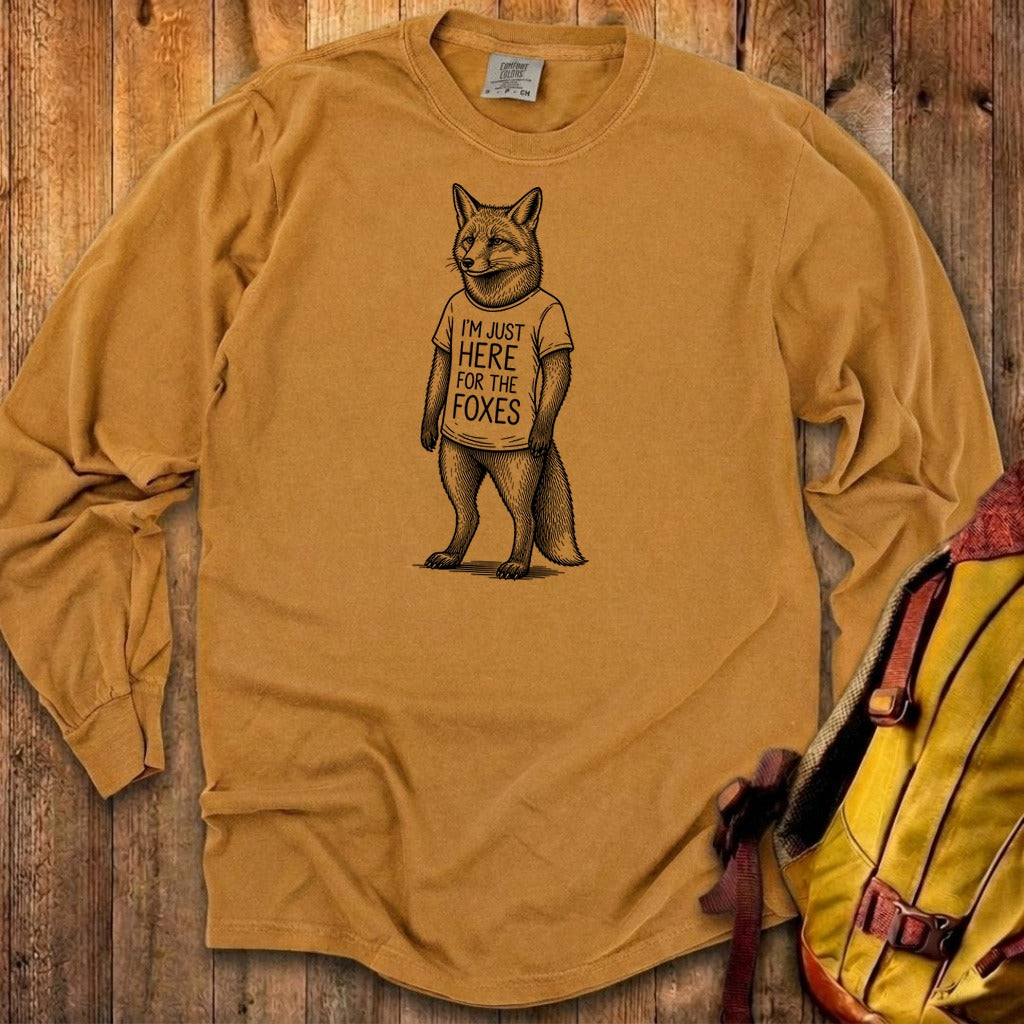 I'm Just Here for the Foxes Premium Long Sleeve