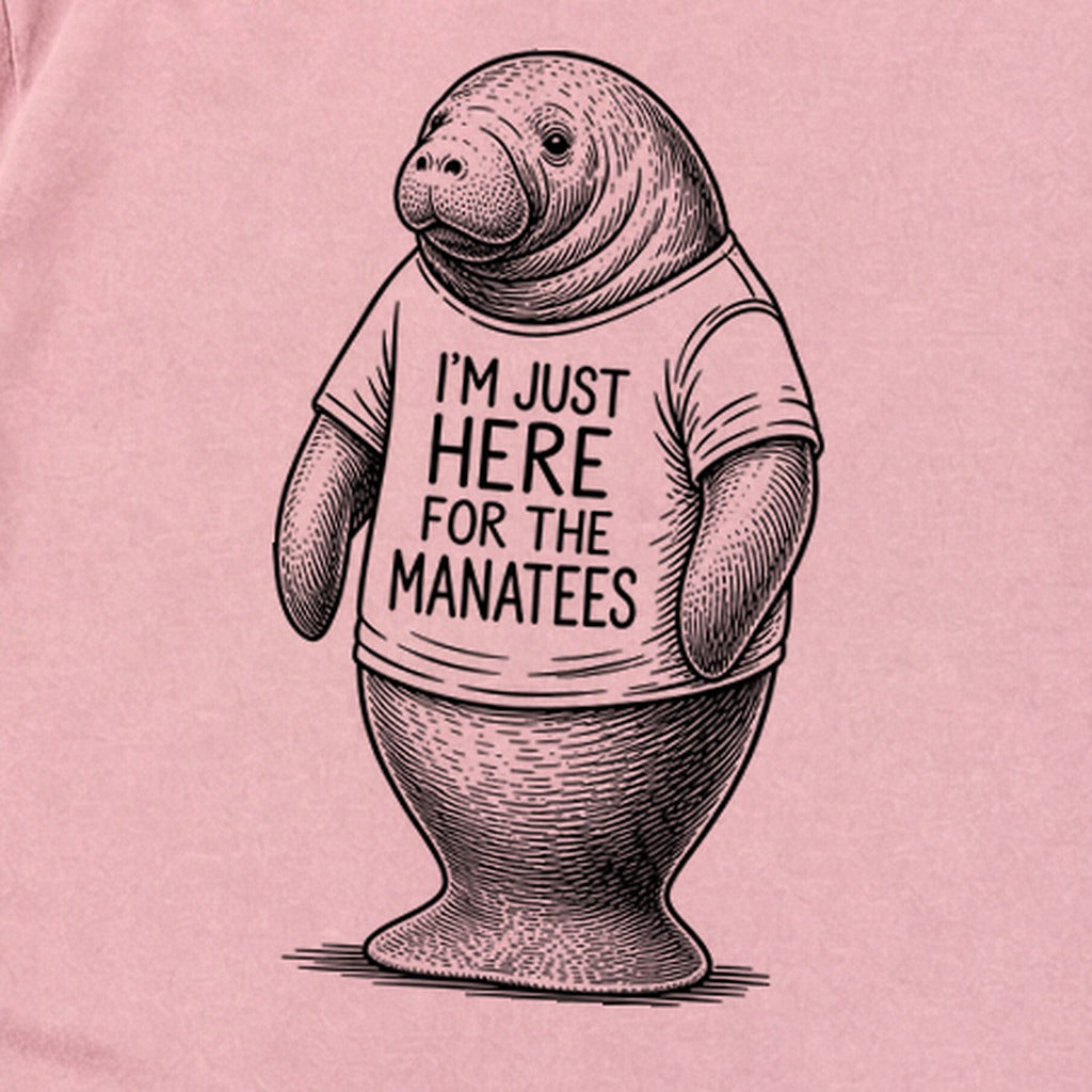I'm Just Here for the Manatees Premium Long Sleeve