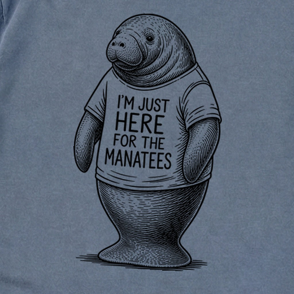 I'm Just Here for the Manatees Premium Long Sleeve