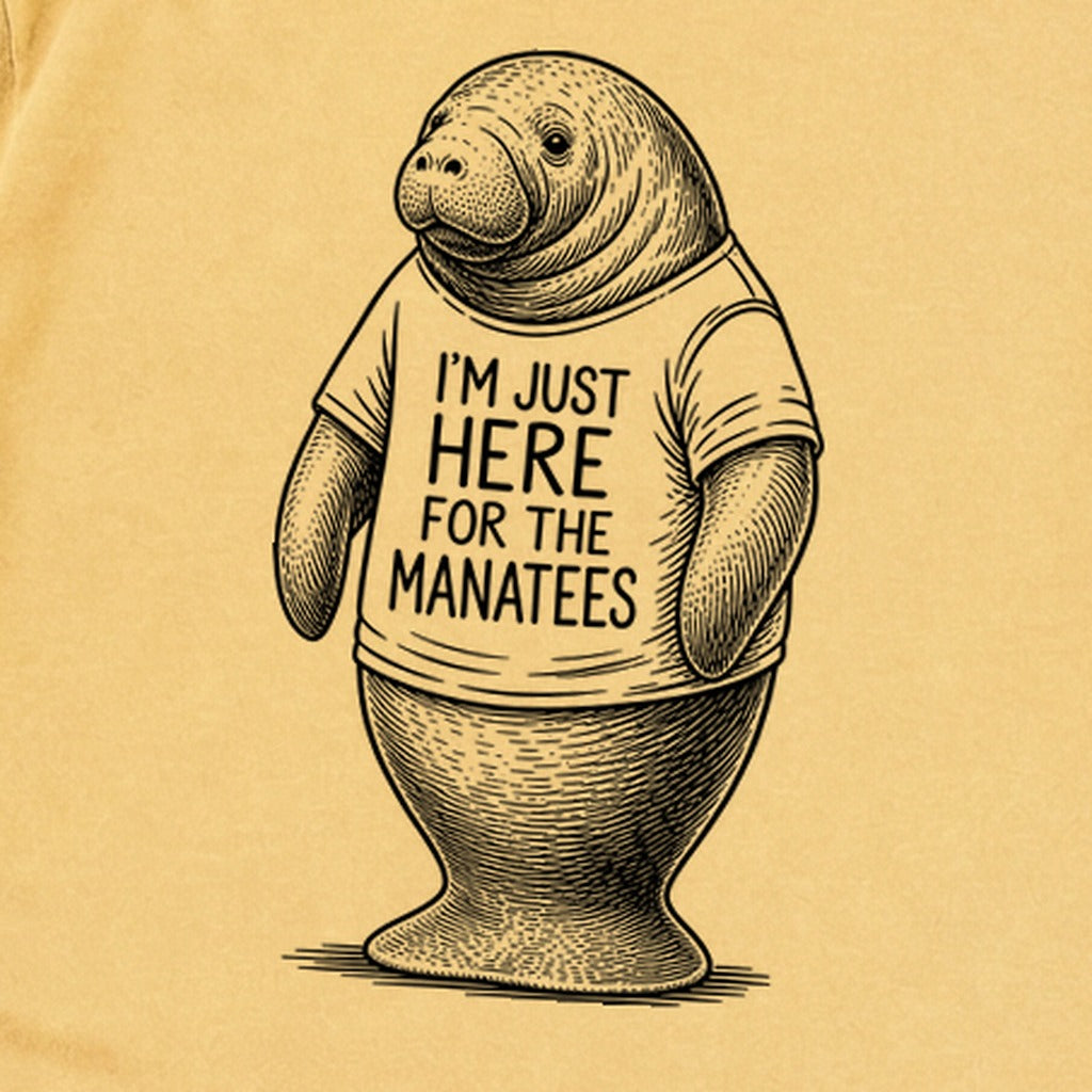 I'm Just Here for the Manatees Premium Long Sleeve