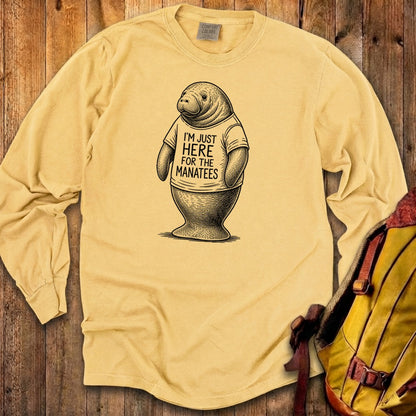 I'm Just Here for the Manatees Premium Long Sleeve