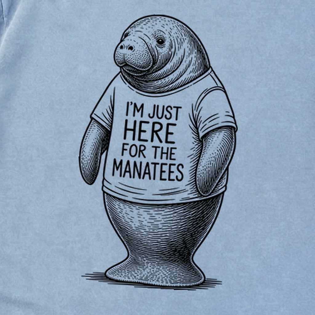 I'm Just Here for the Manatees Premium Long Sleeve