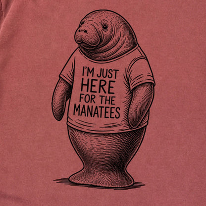 I'm Just Here for the Manatees Premium Long Sleeve