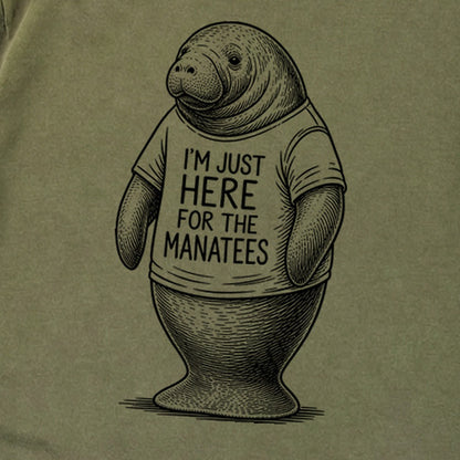 I'm Just Here for the Manatees Premium Long Sleeve