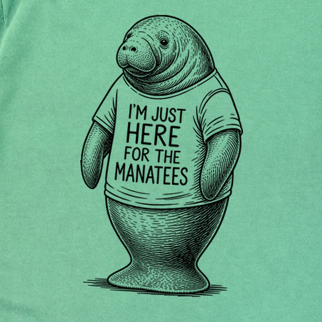 I'm Just Here for the Manatees Premium Long Sleeve