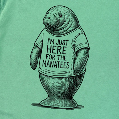 I'm Just Here for the Manatees Premium Long Sleeve
