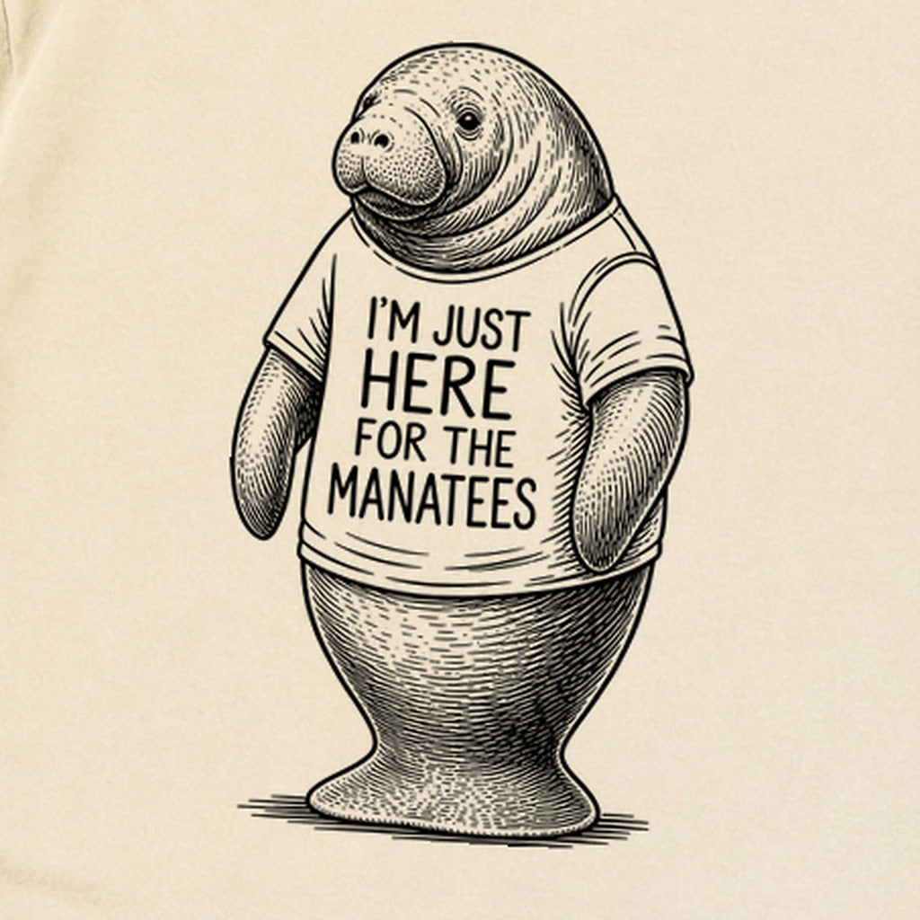 I'm Just Here for the Manatees Premium Long Sleeve