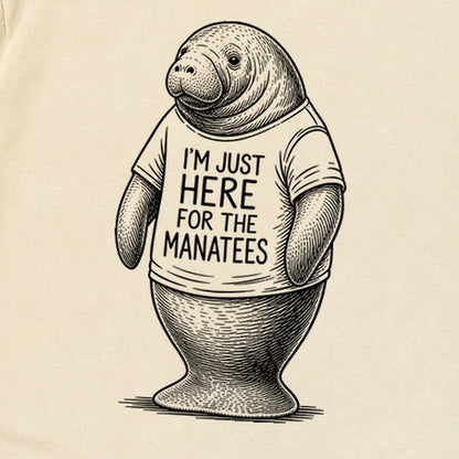I'm Just Here for the Manatees Premium Long Sleeve